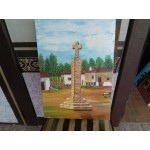 Средна картина масло на платно Испания - 3788